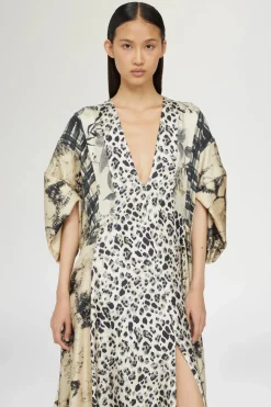 Abiti^Antonio Marras Abito Lungo stampa Leopardata