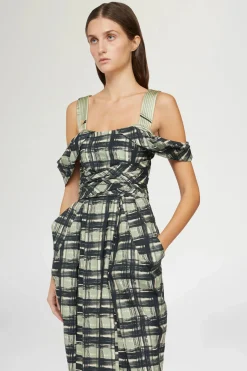 Abiti^Antonio Marras Abito Midi Quadri