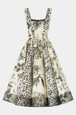 Abiti^Antonio Marras Abito Midi stampa Leopardata