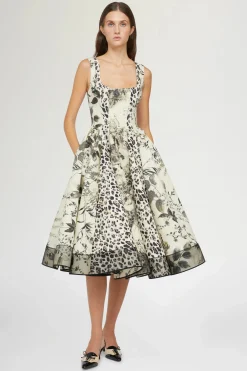 Abiti^Antonio Marras Abito Midi stampa Leopardata