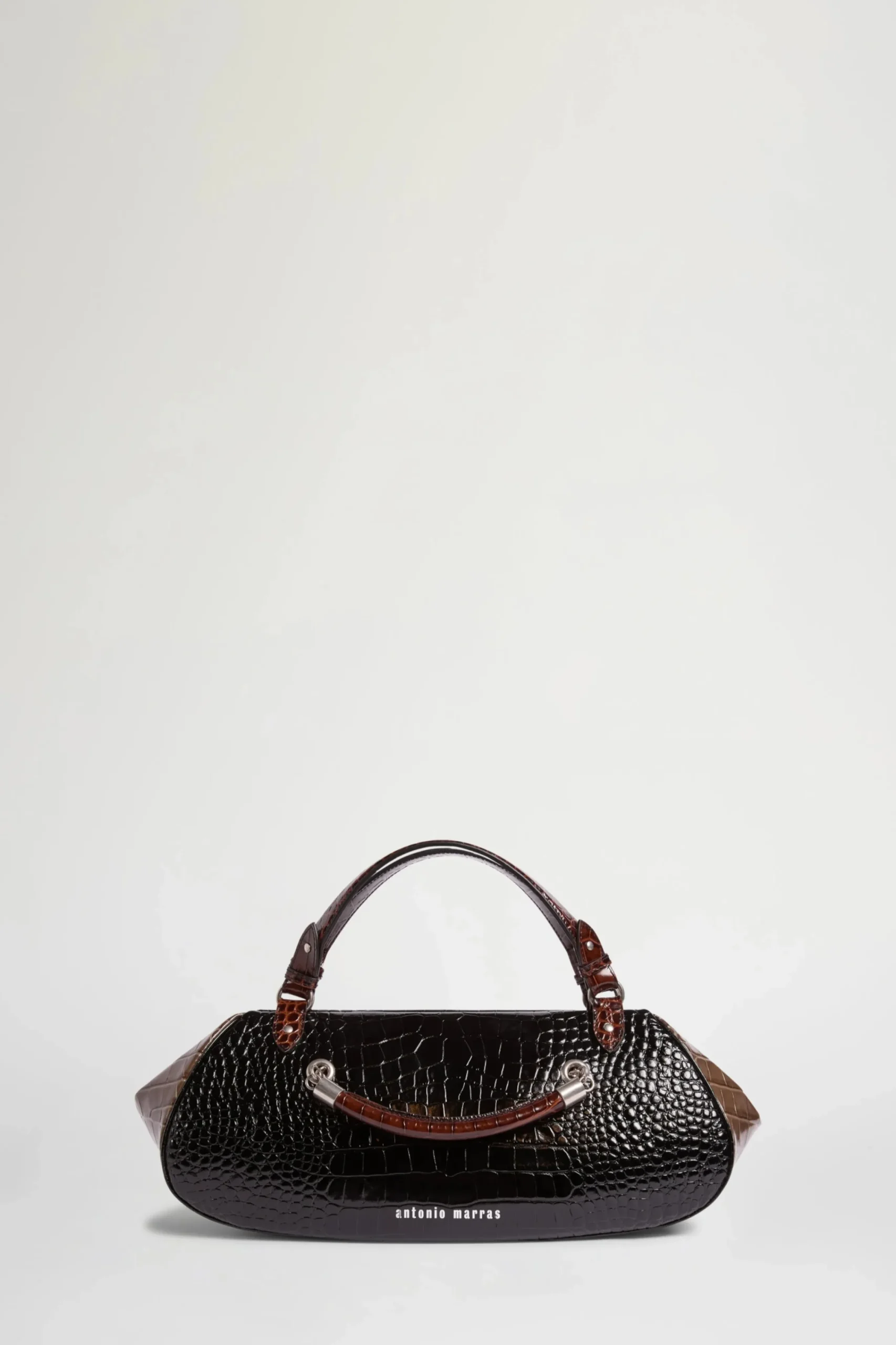 Borse^Antonio Marras Borsa Antine Nera e Marrone