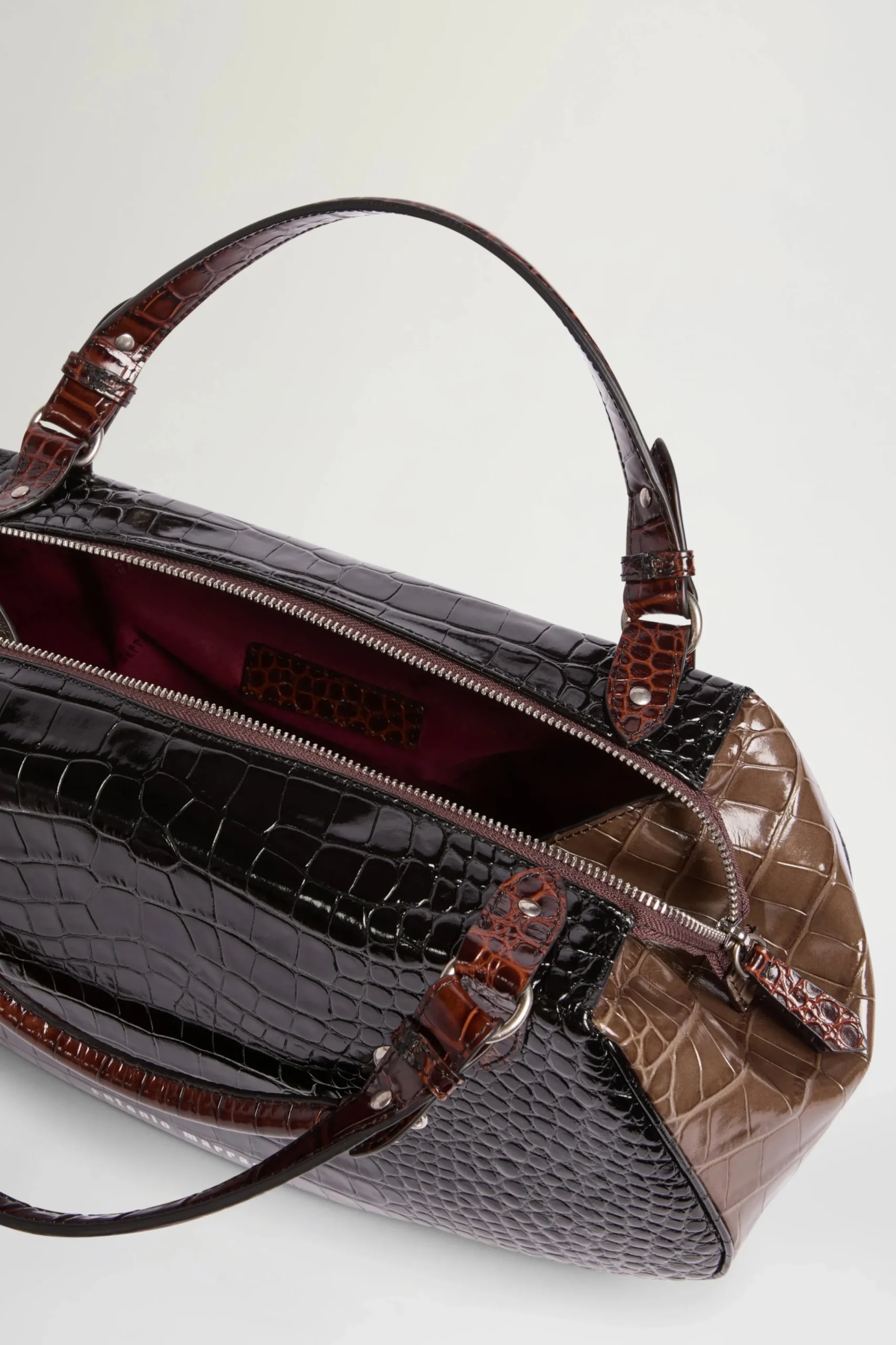 Borse^Antonio Marras Borsa Antine Nera e Marrone