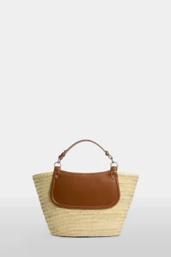 Borse^Antonio Marras Borsa di Paglia Grande Marrone