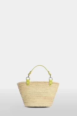 Borse^Antonio Marras Borsa di Paglia Media Gialla