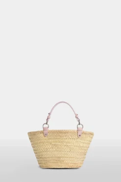 Borse^Antonio Marras Borsa di Paglia Media Rosa