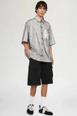 Uomo^Antonio Marras Camicia con Stampa Formiche