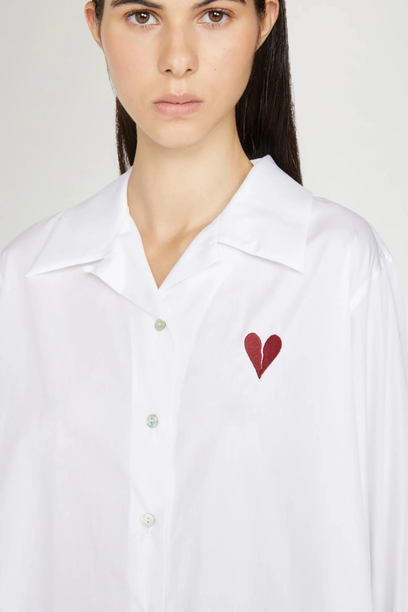 Camicie E Bluse^Antonio Marras Camicia Cuore Spezzato Bianca