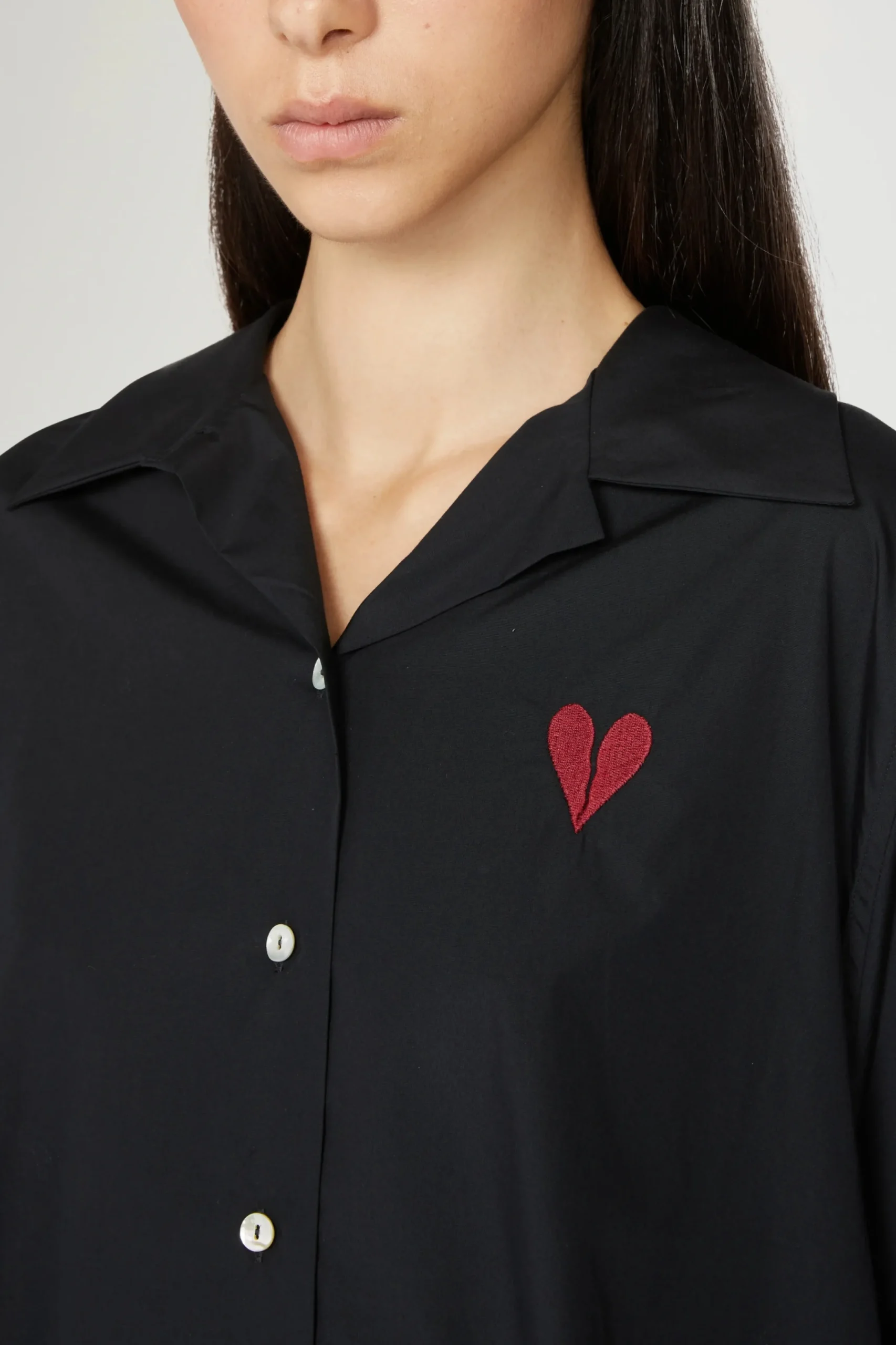 Camicie E Bluse^Antonio Marras Camicia Cuore Spezzato Nera