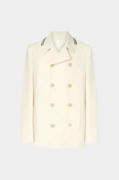 Uomo^Antonio Marras Cappotto Doppiopetto Crema