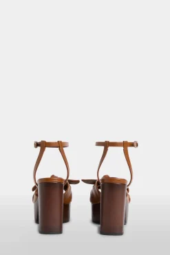 Scarpe^Antonio Marras Dana Marroni con Fiocco
