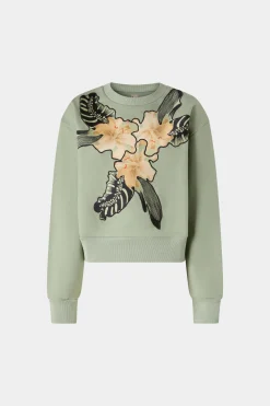 Magliette E Top^Antonio Marras Felpa Ibiscus Patchworks