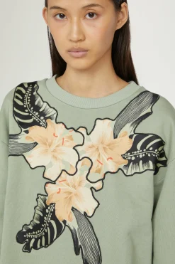 Magliette E Top^Antonio Marras Felpa Ibiscus Patchworks