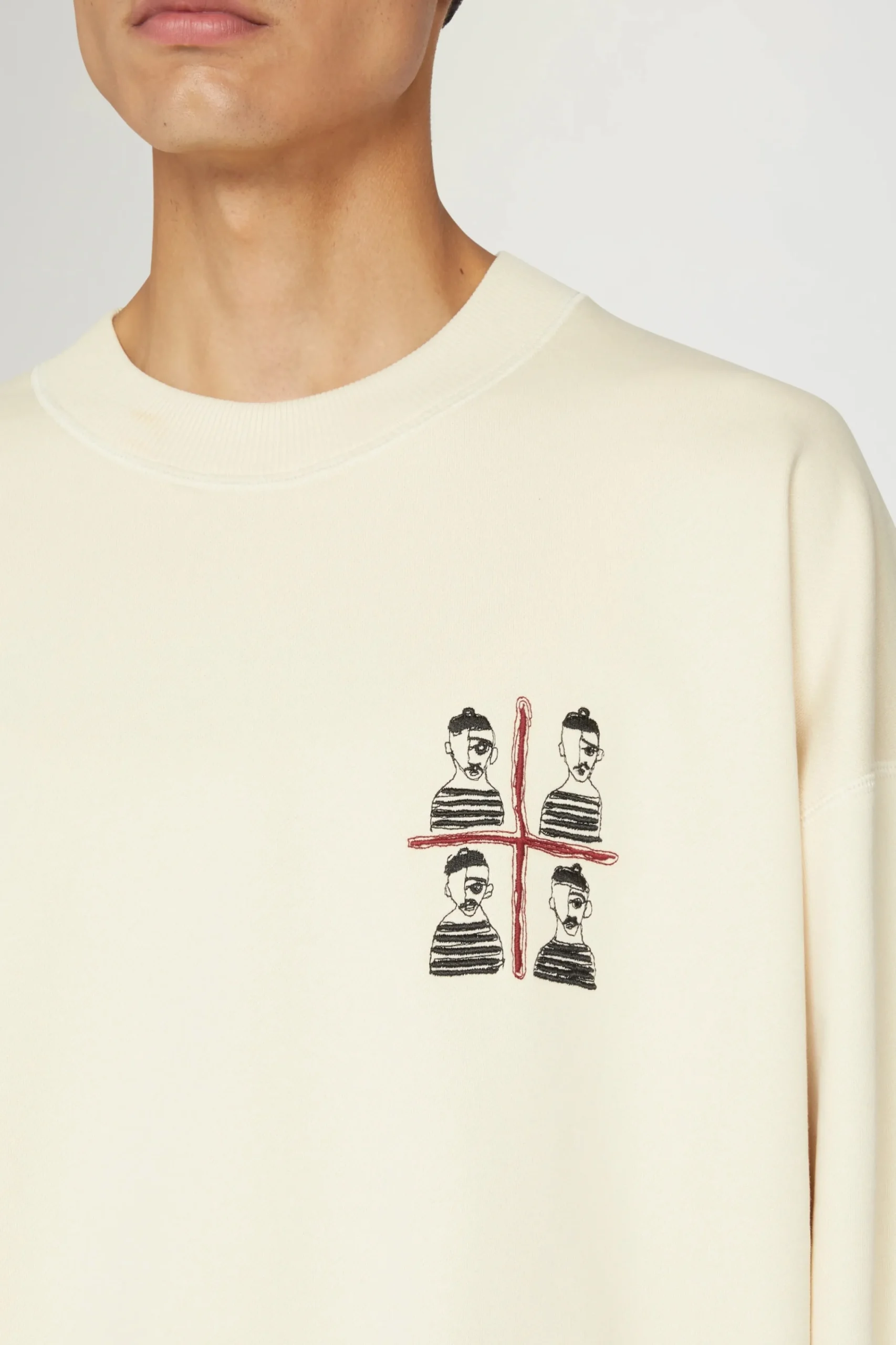 Magliette E Top|Uomo^Antonio Marras Felpa Quattro Mori