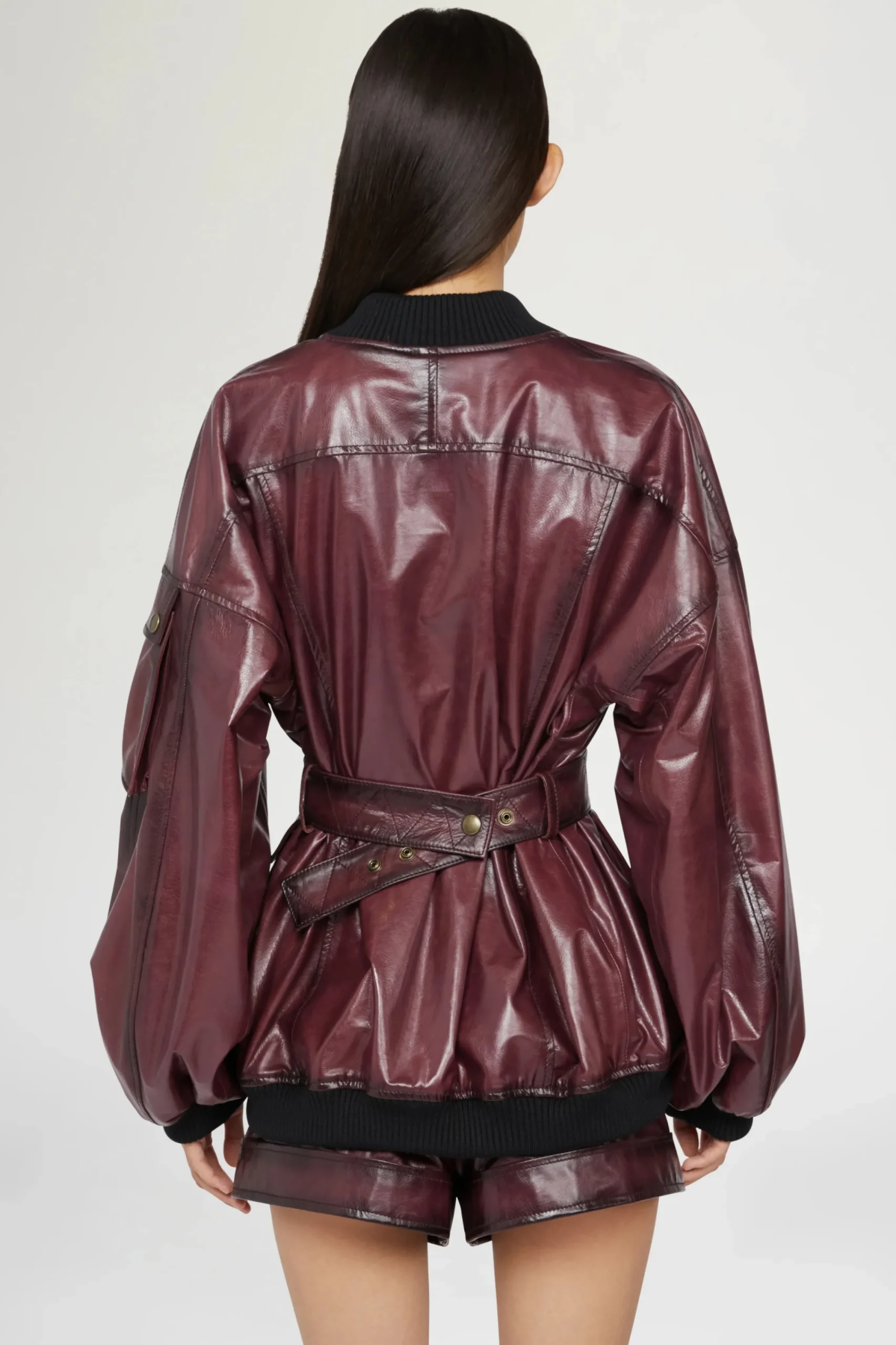 Giacche E Capispalla^Antonio Marras Giacca di Pelle Bordeaux