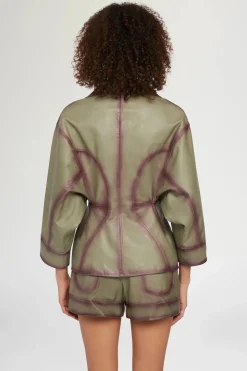Giacche E Capispalla^Antonio Marras Giacca di Pelle Verde