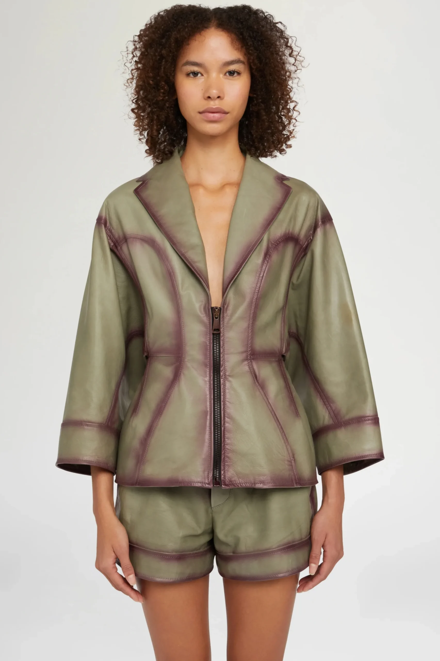 Giacche E Capispalla^Antonio Marras Giacca di Pelle Verde