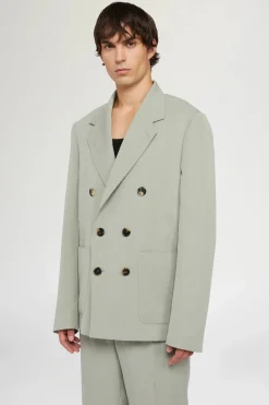 Uomo^Antonio Marras Giacca Doppiopetto Verde Salvia