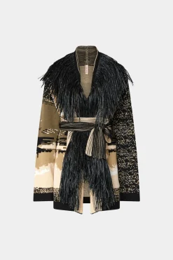 Maglieria|Giacche E Capispalla^Antonio Marras Giacca in maglia con Frange