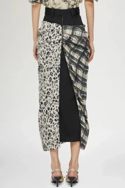 Gonne^Antonio Marras Gonna in Seta Drappeggiata