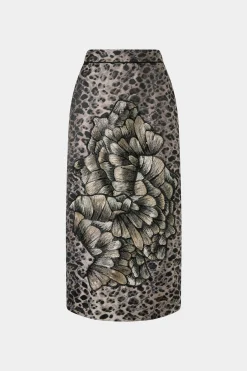 Gonne^Antonio Marras Gonna Midi Stampa Animalier