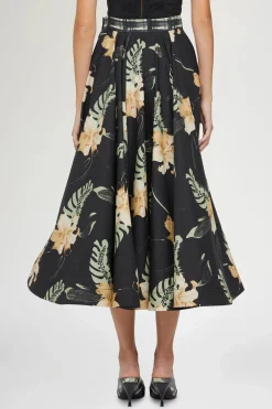 Gonne^Antonio Marras Gonna Midi Stampa Ibiscus