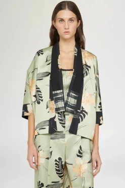 Giacche E Capispalla^Antonio Marras Kimono Stampa Ibiscus