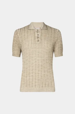 Uomo^Antonio Marras Polo in Maglia Beige