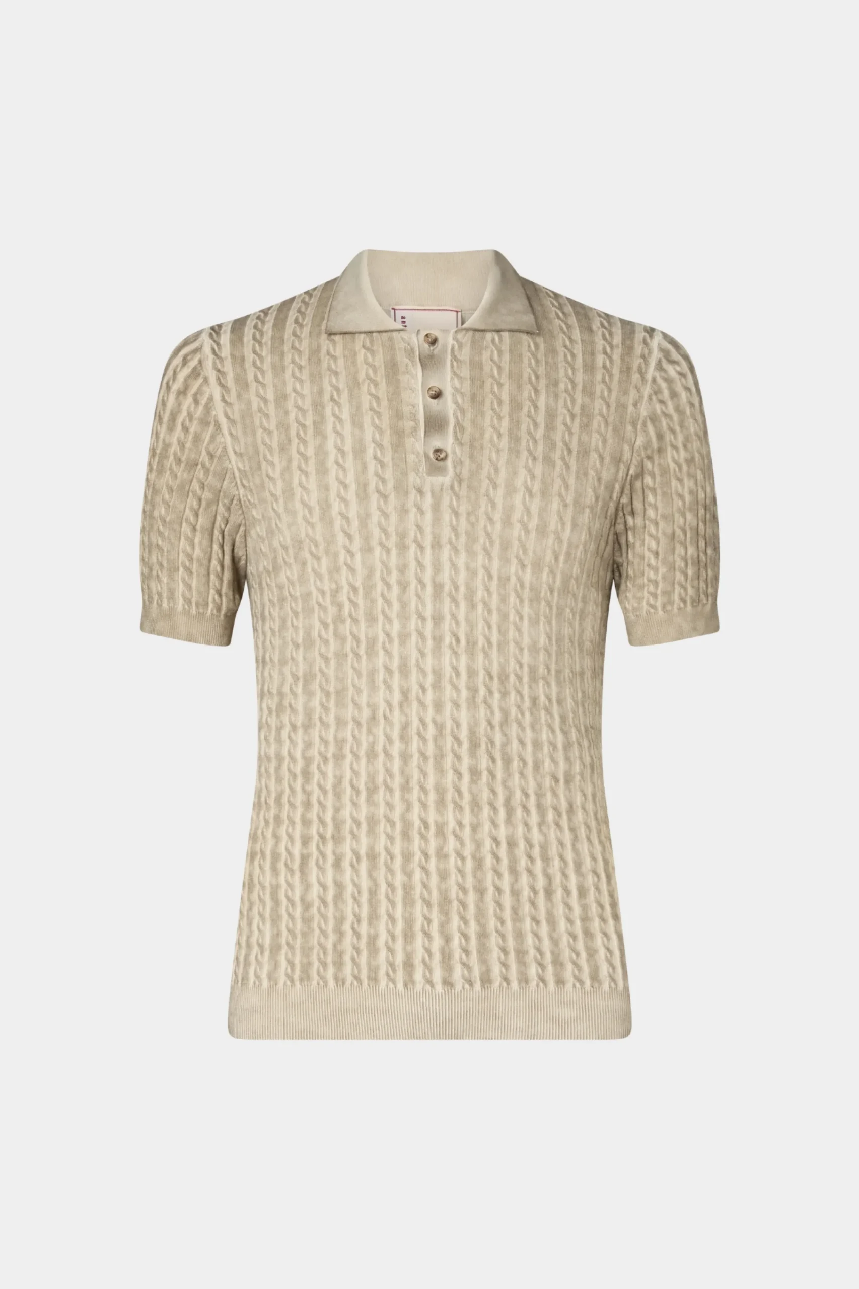 Uomo^Antonio Marras Polo in Maglia Beige