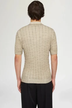 Uomo^Antonio Marras Polo in Maglia Beige