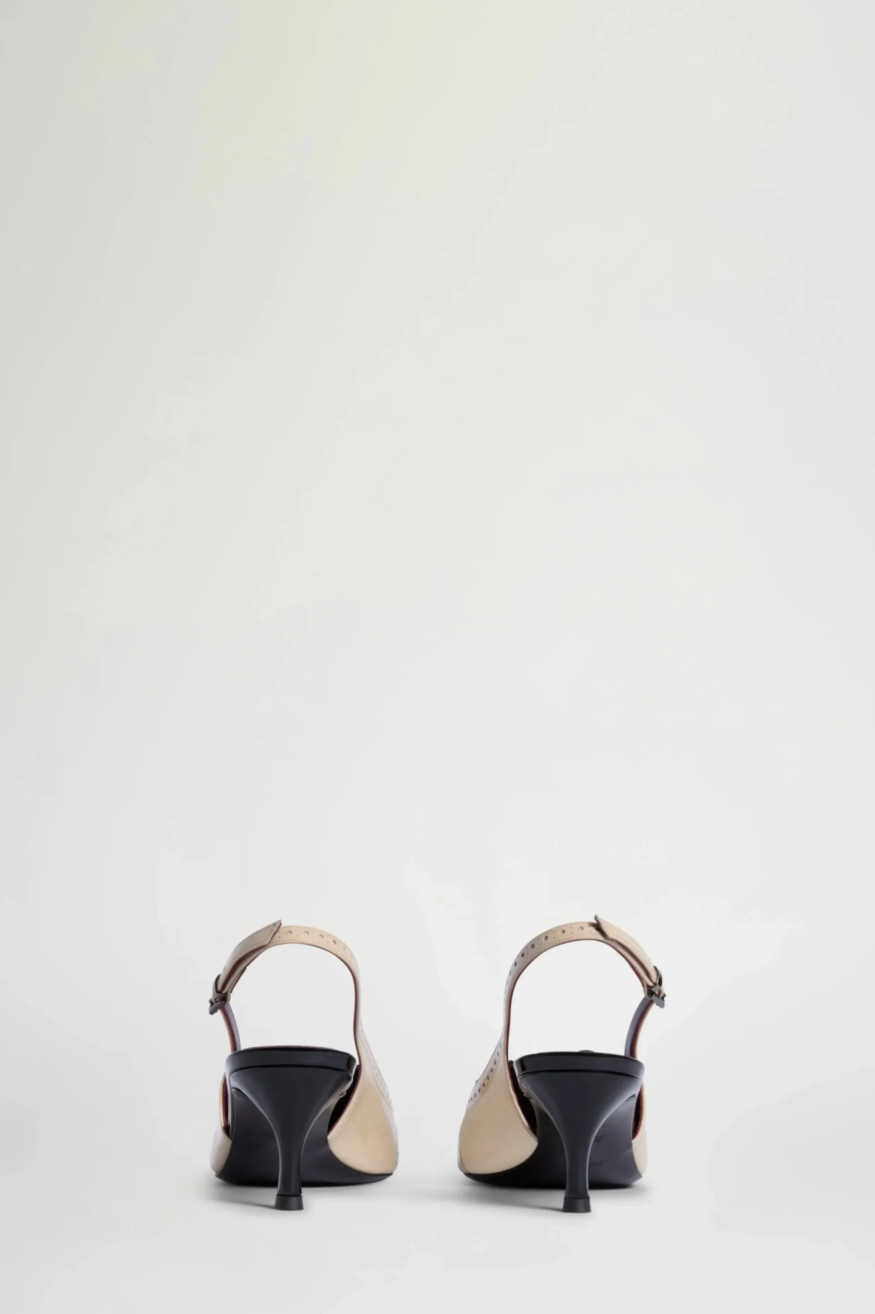 Scarpe^Antonio Marras Slingback Nere & Ecrù