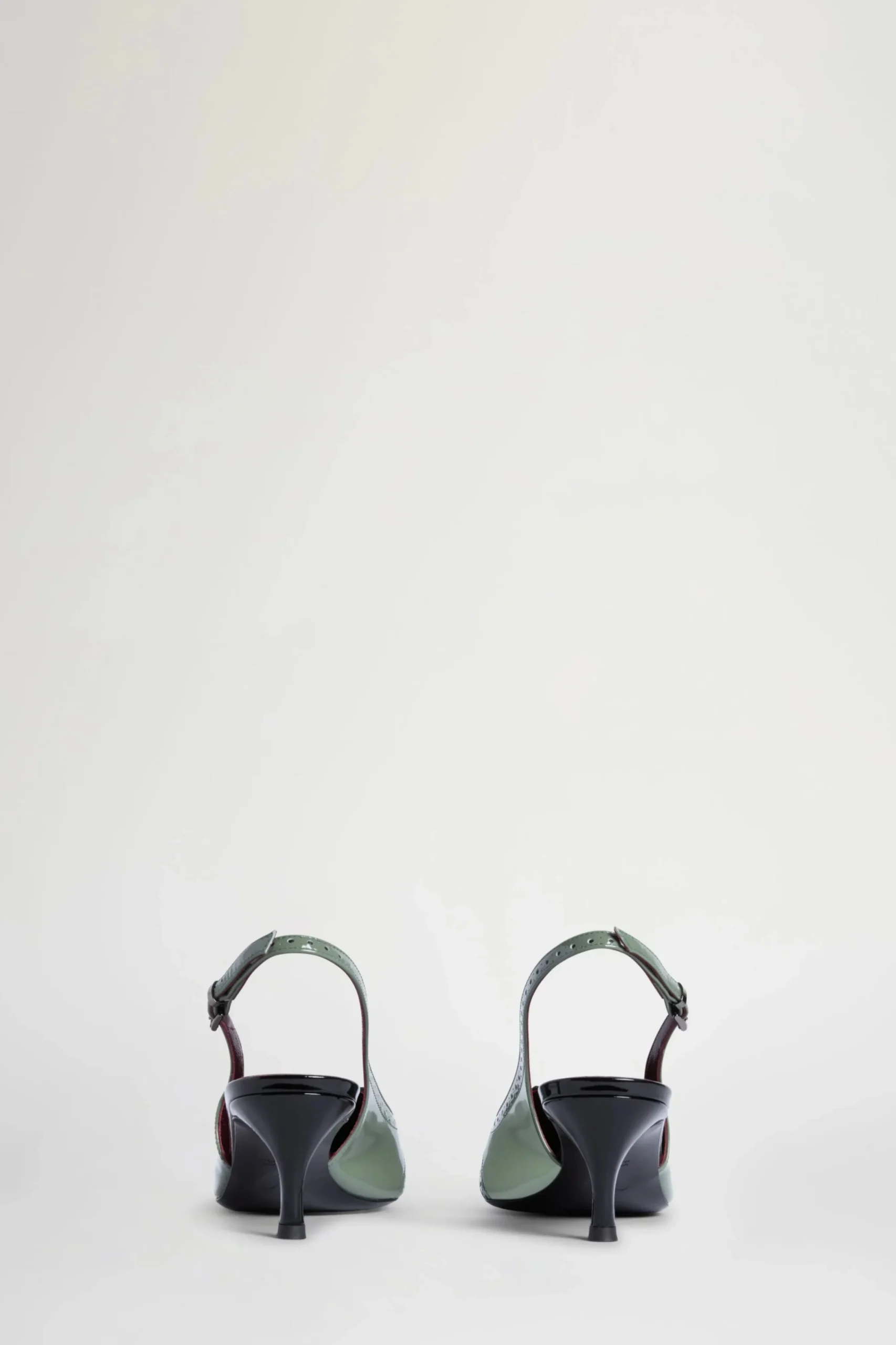 Scarpe^Antonio Marras Slingback Nere e Verdi