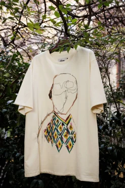 Magliette E Top|Uomo^Antonio Marras T-shirt con Disegno Chi ama