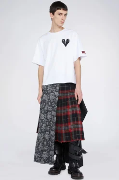 Uomo^Antonio Marras T-shirt Cuore Bianca