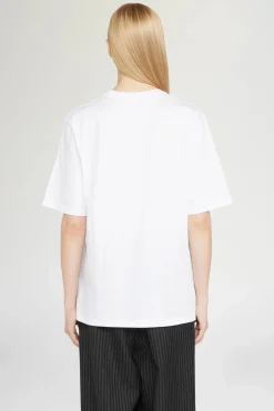 Magliette E Top^Antonio Marras T-shirt Cuore Spezzato Bianca