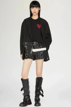 Magliette E Top|Uomo^Antonio Marras T-shirt Cuore Spezzato Nera