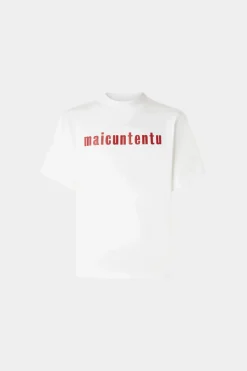 Uomo^Antonio Marras T-shirt Maicuntentu Bianca