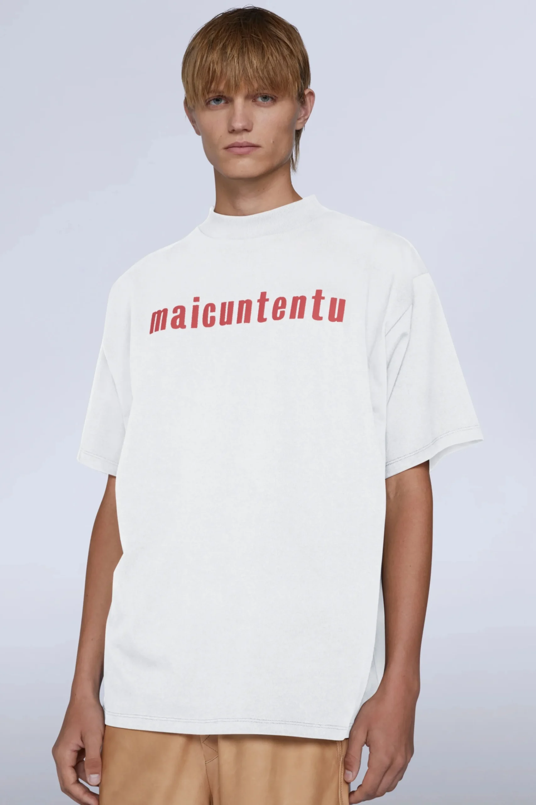 Uomo^Antonio Marras T-shirt Maicuntentu Bianca